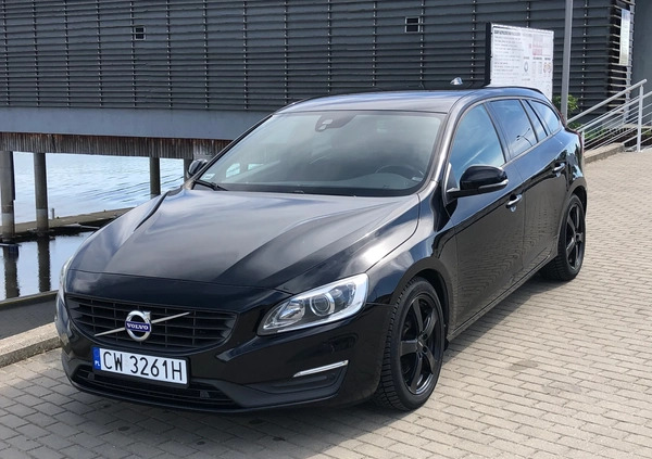 Volvo V60 cena 45900 przebieg: 285000, rok produkcji 2015 z Włocławek małe 667